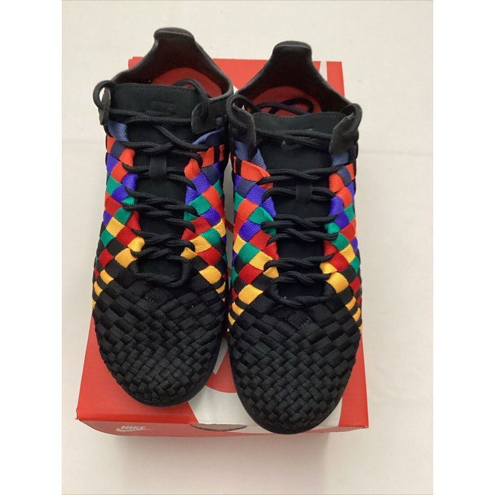 Nike Air VaporMax Inneva Rainbow Black Multicolor Very Nice / SKU #2994 Size 7